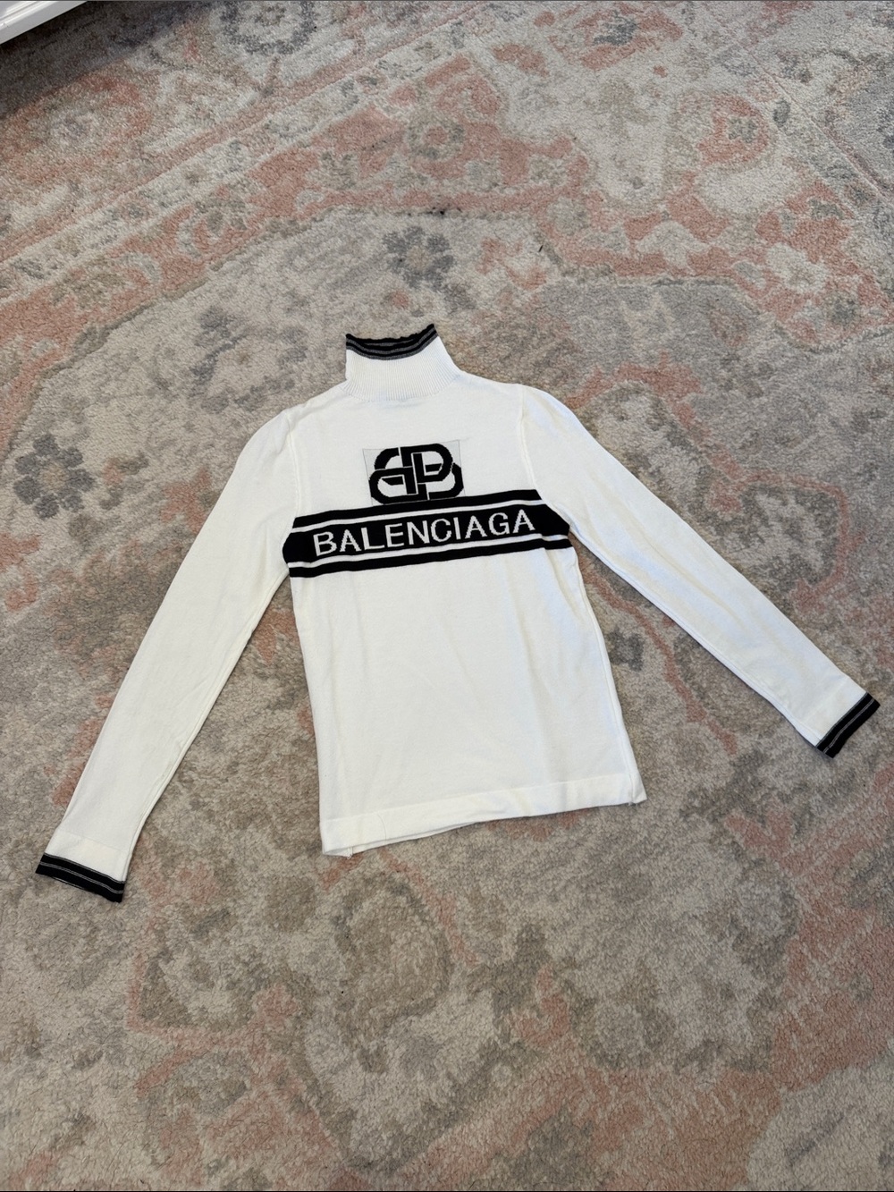 Women’s Balenciaga Turtleneck Sweater Small